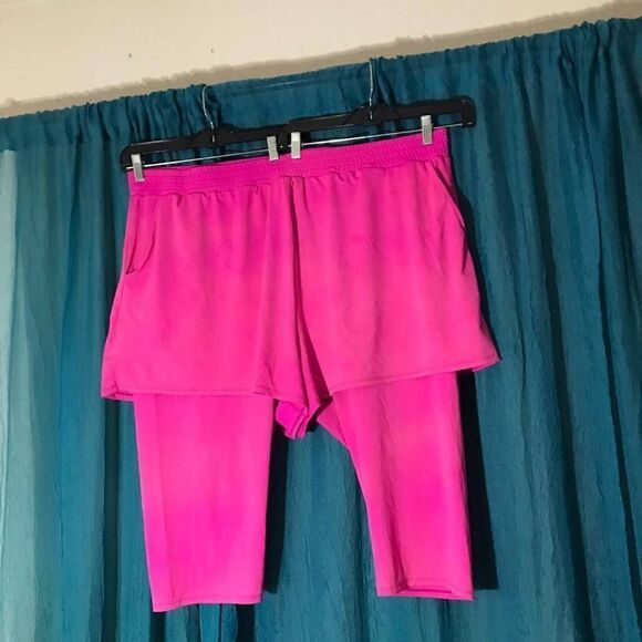 Swimsuits For All Hot Pink Swomming Capris Size 30 - Picture 1 of 6
